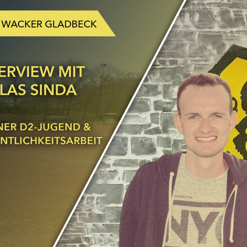 Interview mit Jugendtrainer Niklas Sinda - Wacker Gladbeck